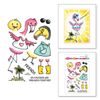 Spellbinders Stampendous FransFormer™ Feathers Clear Stamps