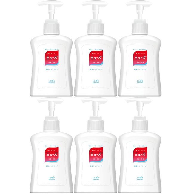 Liquid Medicated Soap Muse Pump 8.5 fl oz (250 ml) [Set of 6]