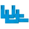 Kwik Goal Flat Corner Marker (Pack of 4), Blue, 16A3104