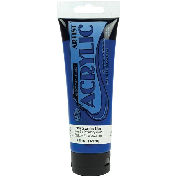 Royal Brush Essentials Acrylic Paint 4Oz-Pthalocaynine Blue
