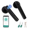 Smart Fingerprint Door Handle,keyless Door Lock with Biometric Entry, Mobile App Control, Black