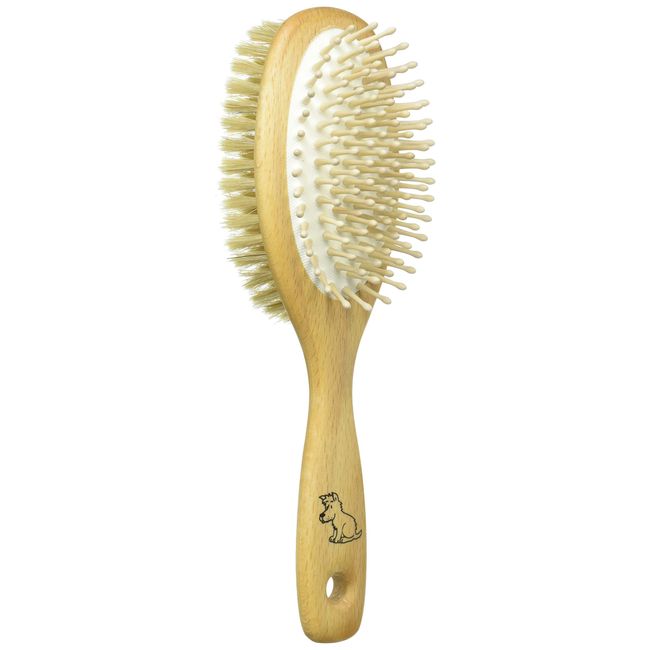 Redecker Dog Brush (Wood Pin Type for Dogs)