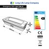 3w LED Emergency Light Non-Maintained/Maintained 180 Minutes with Green Legend Fire Exit EML02