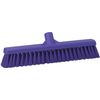 Vikan, Purple Broom,Push,Soft/Stiff,16.5",PP/PBT, 3174