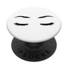 Eyelashes Beauty Make-Up Lashes Eyebrows Look on White PopSockets Swappable PopGrip