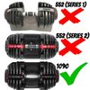SelectTech 1090 Dumbbell Replacement Disc, Compatible with Bowflex Model 1090 (Disc #2)