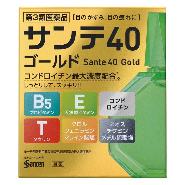 [Third-class OTC drugs] Sante 40 Gold 12mL * Products subject to the self-medication tax system