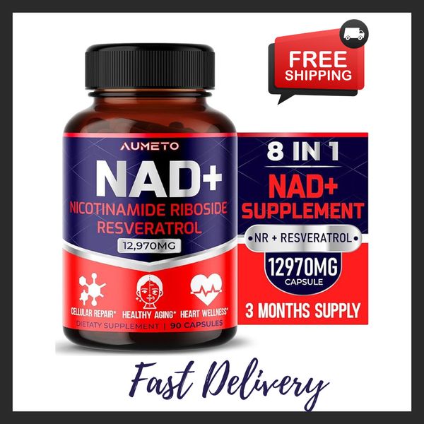 NAD+ Nicotinamide Riboside 12,970mg with Resveratrol Quercetin - Cellular Energy