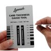 Legends Card Thickness Gauge Tool