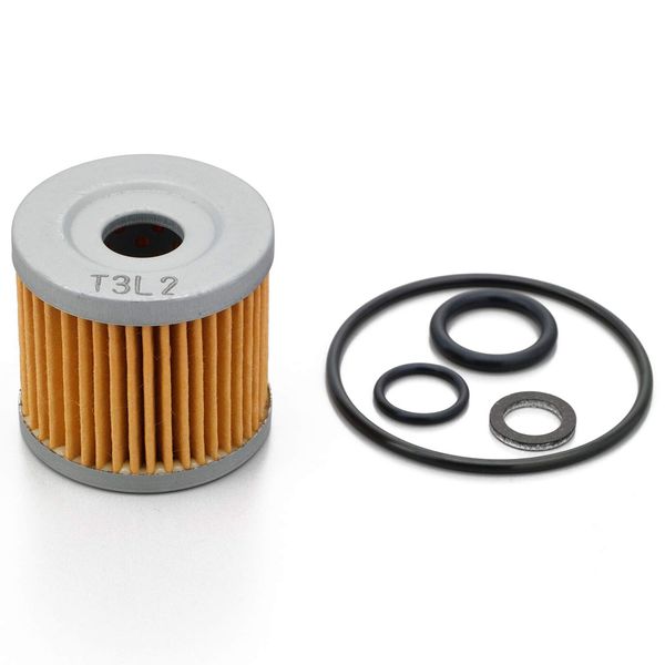 Daytona 18058 Perfect Oil Change Set For Motorcycles, Oil Filter, O-Ring, Drain Washer (Serial Number: S-36)