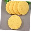 PACKOVE 100Pcs Rounded Makeup Powder Face Cleaning Applicators for Cosmetics Application for Makeup Removal and