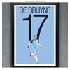 Kevin De Bruyne Poster - Manchester City Art
