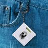 Azeeda 'Cute Sloth Face' Keyring Tape Measure/Spirit Level Tool (KM00036139)