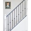 Matte Black "Enfield" Single Knuckle Stair Spindle - Spindle Only