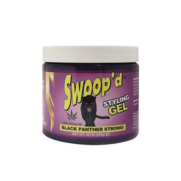 Black Panther Strong Swoop'd Styling Gel 16 oz.