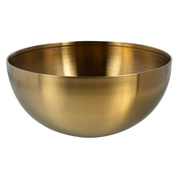 Operitacx Stainless Steel Mixing Bowl 15cm/6inch Small Stainless Steel Bowl Soup Cereal Bowls Salad Bowls Korean Soup Rice Noodle Ramen Bowl Kitchen Food Container Gold