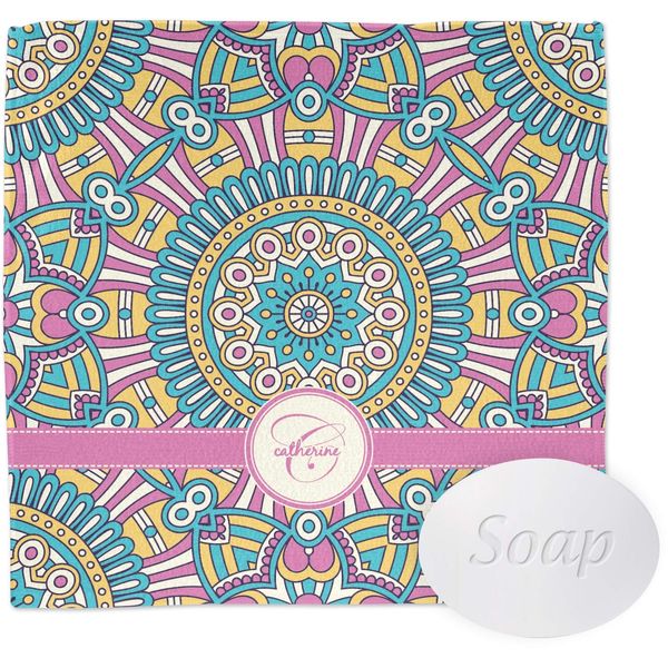 YouCustomizeIt Personalized Bohemian Art Washcloth