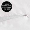 Bohemian Boho Chic Ivory Macrame Tassel 3 pc. Full/Queen Size Bed Bedding Duvet Comforter Cover and Sham Set Solid Cream Off White Cotton Fringe Textured Tufted Luxury Minimalist Farmhouse Indie
