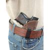Barsony Brown Leather IWB Holster + Magazine Pouch for Springfield XD Sub-Compact Right