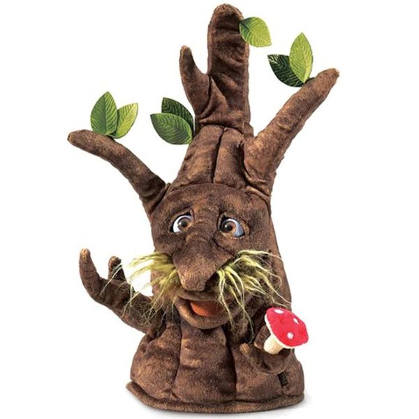 Folkmanis Enchanted Tree Character Hand Puppet, Multi-Colored, 8"""