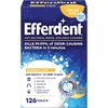 Efferdent Overnight Whitening Cleaner Tablets For Retainers Dentures 126 Count