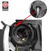 Headlight Mount Bracket Replacement Ring w/ 3x Studs Fit 07-18 Jeep Wrangler JK 