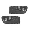 Dark Gray Inner Inside Interior Door Handle Left/Right Pair Set for 02-06 Camry