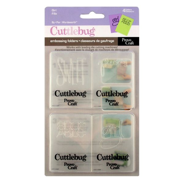 Cuttlebug Emboss Fold Girl