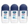 3x Sanex Men Active Control Roll On Anti-Perspirant Deodorant 50ml