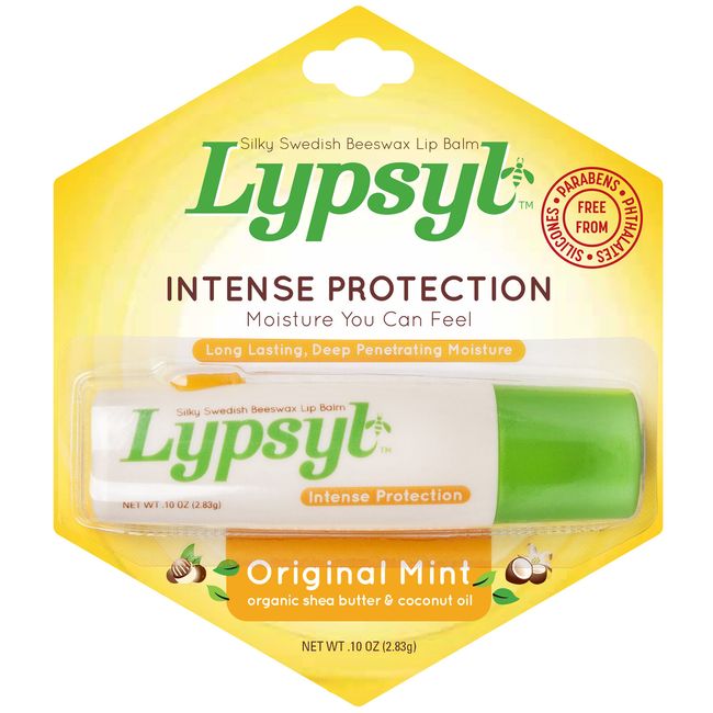 Lypsyl Intense Protection Original Mint Lip Balm, .10 oz. - Pack of 1