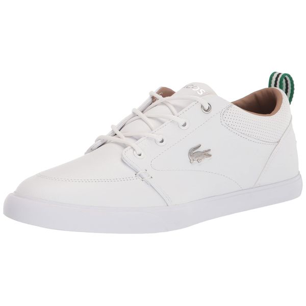 Lacoste Men's Bayliss Sneaker, Deep White, 9 Medium US