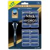 Schick Hydro5 Premium Smooth Skin Club Pack (Holder with Blade) + 16 Replacement Blades