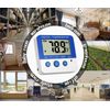 Digital Fridge Freezer Thermometer with Magnet Temperature Alarm & Max Min ℃/℉