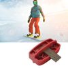 Ieron 1PCS Ski Board Edge Sharpener, Sharpening Tool Ice Tuning Side Grind Tool Side Ski Angle Tool Repairable Angle 86 87 88 89