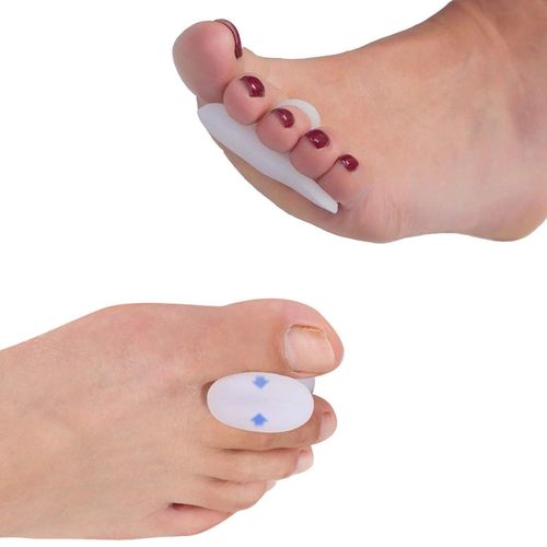 Pedimend Gel Toe Separators for Bunions & Pedimend Hammer Toe Crest Pad Gel | Suitable for use in Sport Work & Dress Shoes