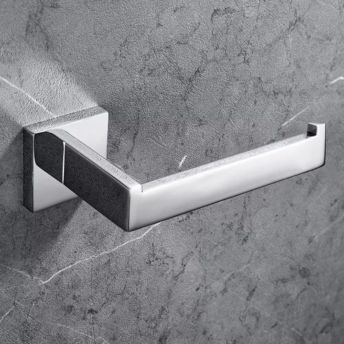 Nolimas Classic Paper Roll Holder Chrome Polished Wall Mounted SUS 304 Stainless Steel Bathroom Rust Proof Toilet Tissue Holder