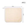 4Pcs Exfoliating Face Towels Soft Weave Bath Clothes Natural Exfoliating Scrub Clothes Body Wash Clothes Massage Bath Clothes for Women and Man, Milky