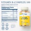 Solaray B Complex Supplement, 100mg, 100 Count