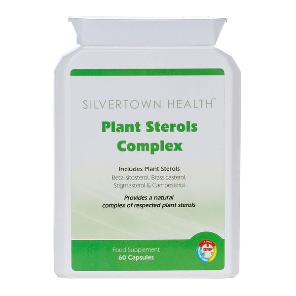 Plant Sterols Complex – 60 Capsules – Includes 4 Key Plant Sterols