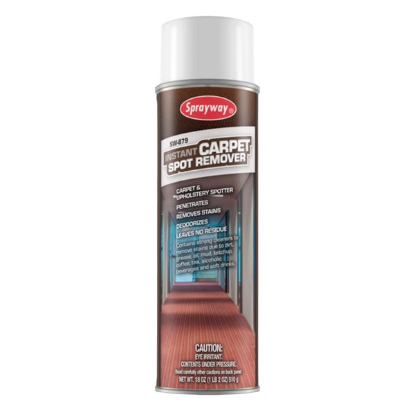 Sprayway SW879 Instant Carpet Spot Remover, 18 oz