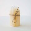 Decor Essentials Mini Taper Candles Pack of 7 Dinner Light Event Decor Weddings Rustic (Ivory)