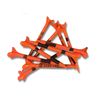 Zero Friction Spectra 2 Ball/Tee Pack, Neon Orange