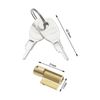 SG Store 2PCS Trailer Hitch Coupling Lock with 4PCS Keys Compatible with Erde Compatible with Daxara Compatible with Maypole Trailers