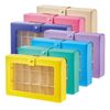 Lihit Lab CUBEFIZZ A698-5 Master Storage with Dividers Collection Case, A5, Yellow