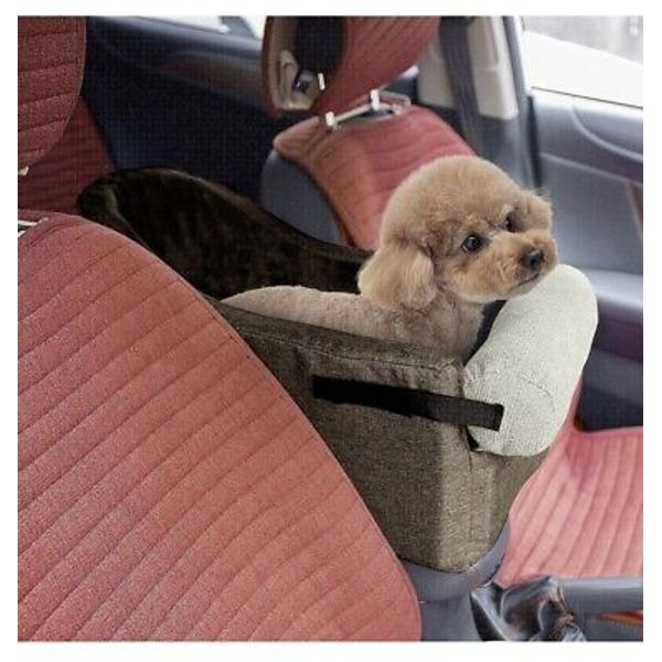 HIFUAR Pet Car Booster Seat Small Dogs Armrest Booster Seat for Car