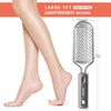 BEZOX Pedicure Foot File Foot Scraper for Hard Skin (XL Size) - Callus Remover for Wet or Dry Feet - Giant Flat Surface Foot Scrubber for Soft and Smooth Heels (Grey)