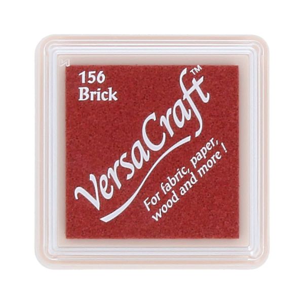 Tsukineko Versacraft Tsukineko Small Ink Pad, Brick,Brown