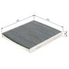 Bosch R2543 - Cabin Filter activated-carbon