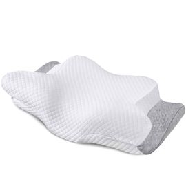 ZAMAT Contour Memory Foam Pillow for Neck Pain Relief, Adjustable