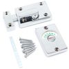 Toilet Indicator Bolt Vacant/Engaged Polished Chrome